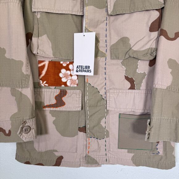 Atelier & Repair Caravanserai Jacket Mens XS Military Desert Camo Hand Stitched - Picture 3 of 13